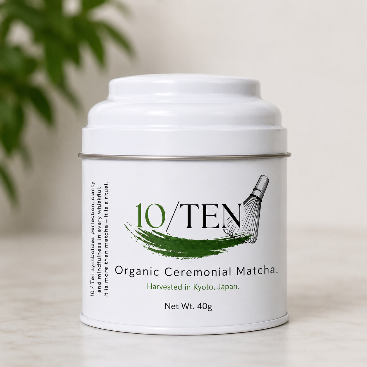 40G ORGANIC CEREMONIAL MATCHA TIN